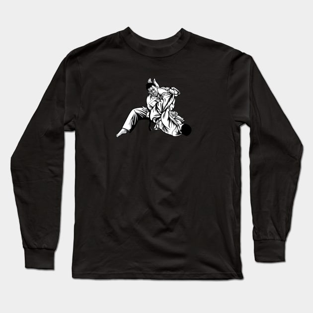 Jiu Jitsu Long Sleeve T-Shirt by TambuStore